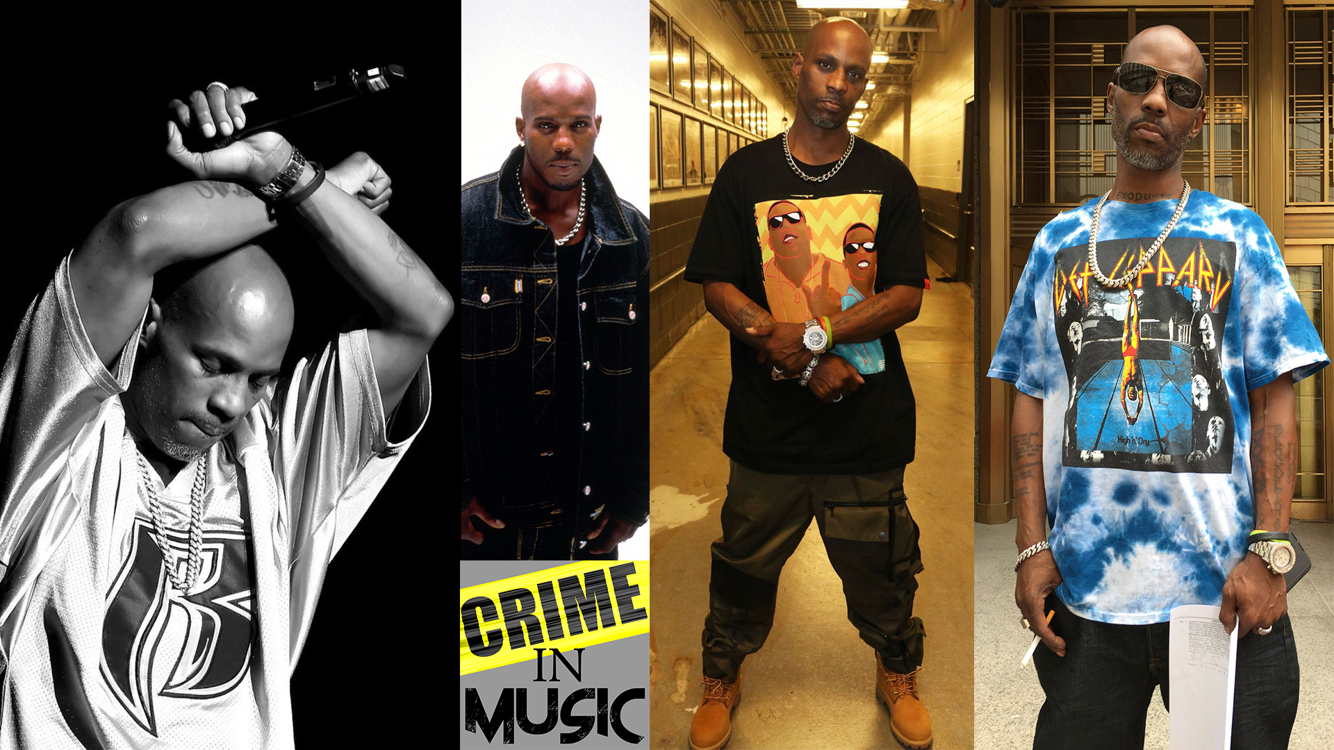 photo collage of DMX, Musician, rapper